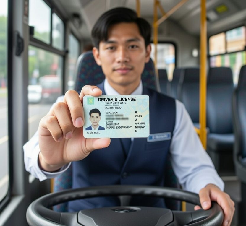 permis de conduire minibus